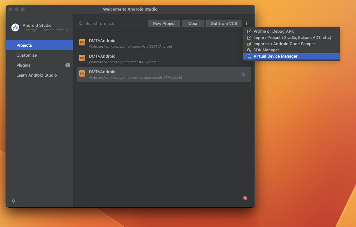 Virtual Device Manager